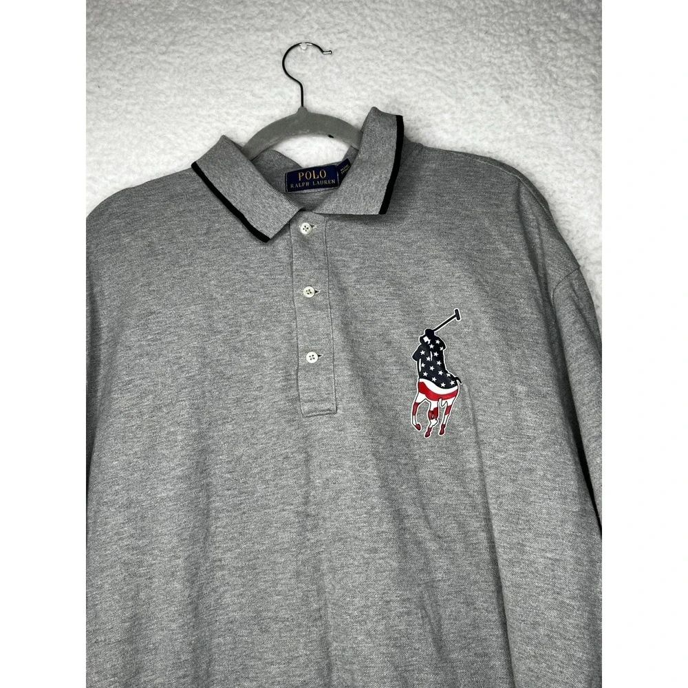 Polo Ralph Lauren Men's Big‎ Pony USA Sz 2XL Large and Tall Preppy Casaul